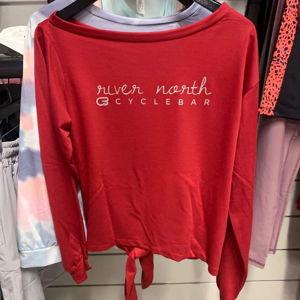 CycleBar Red Sweatshirt